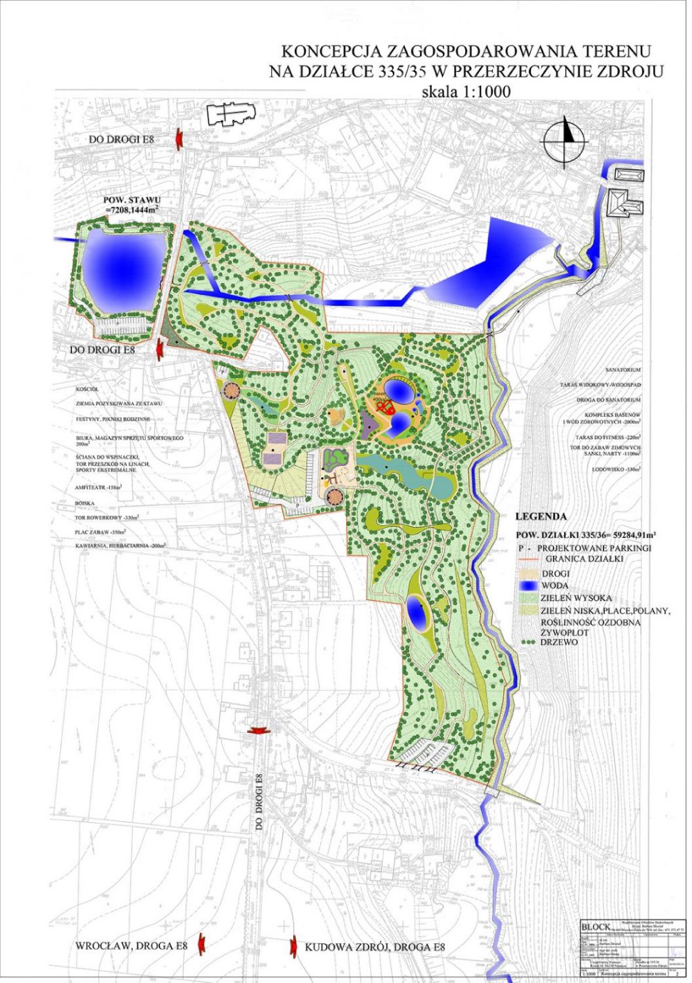 Green development plan of the Palace Park